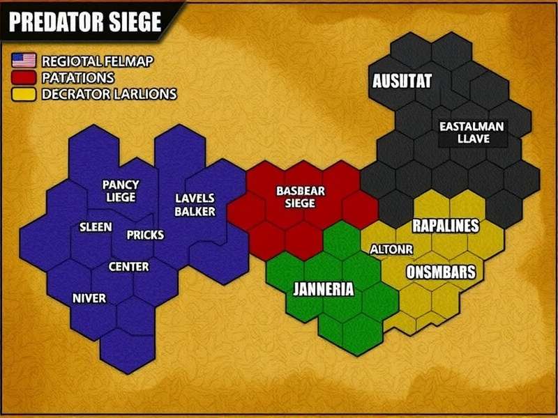 Predator Siege Regional Map Variations