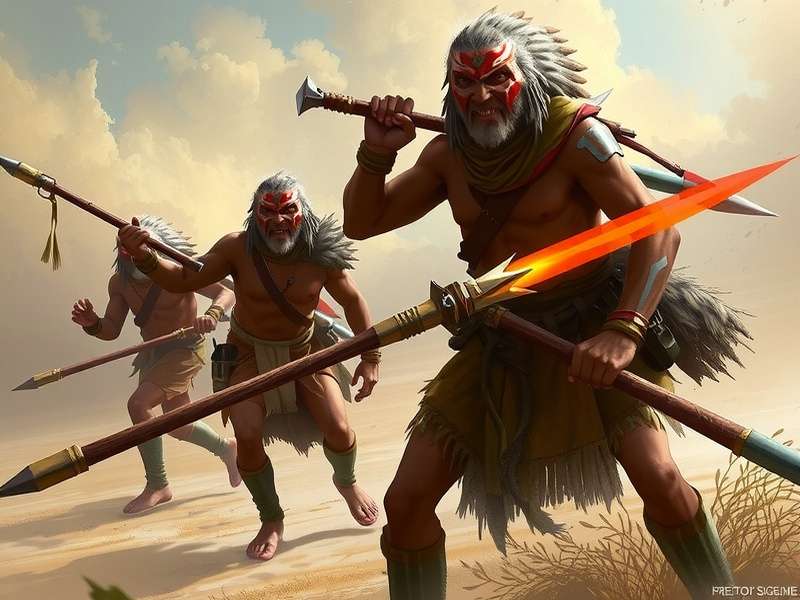 Predator Siege Indian Weapons